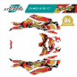 Preview: Geometric Gold-Red for Can-Am Maverick X3 2 Doors